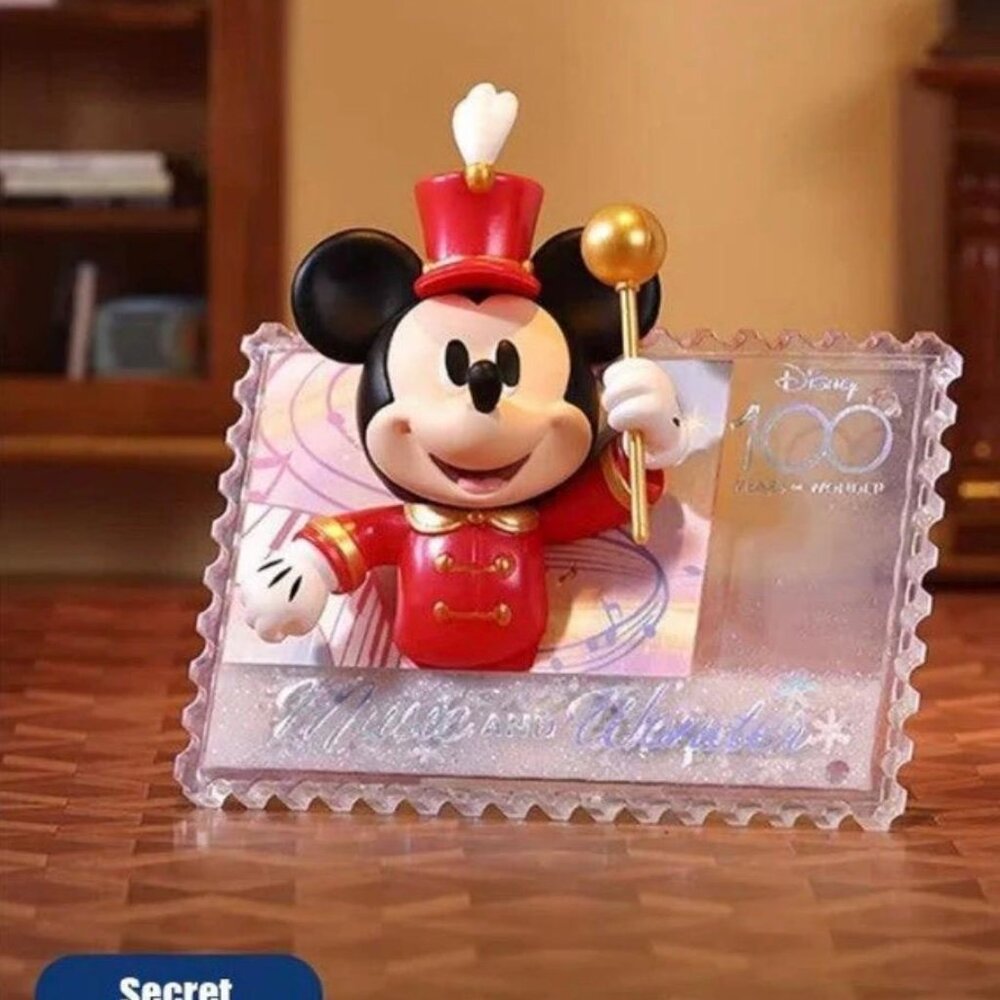 NEW - Disney 100th Anniversary Retro Stamp Mini Figure BlindBox 1(pc) - Picture 3 of 6
